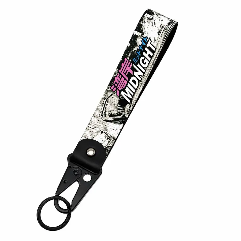 Midnight Racing Wristlet Keychain