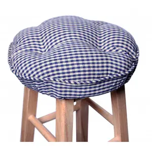 Mr. MJs Trading  Bar Stool Cushion, Berryvine Navy