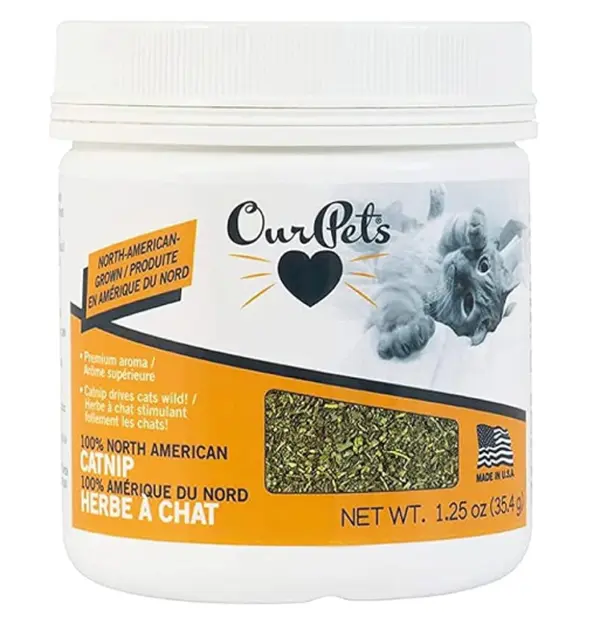 OurPets Cosmic Catnip Jar 1.25 oz – Premium North American Grown