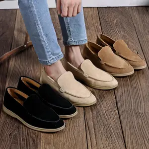 Suede Loafers