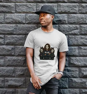 Mama & Mini Halloween Masked Duo – Spooky Family Matching Graphic Tee for Women and Kids