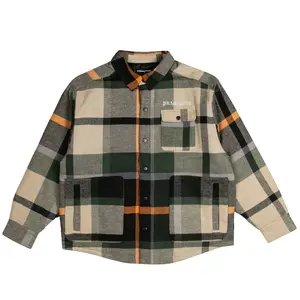 Primitive Skateboarding Men's Flannel Jacket Circuit