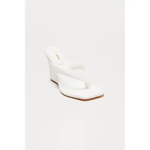 True Babe Wedges - White