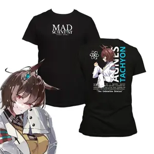 Agnes Tachyon Shirt, Mad Scientist Anime Tee, Uma Musume Racing Legend Shirt, Unbeaten Genius Agnes Tachyon Graphic Tee Unisex