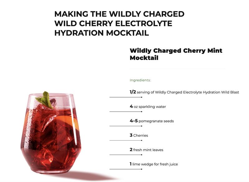 Wildly Charged Premium Electrolyte Hydration Powder | Endurance 4 Refreshing Flavors | Fitness Electrolyte Drink Mix | 80-90 Servings | Natural Ingredients