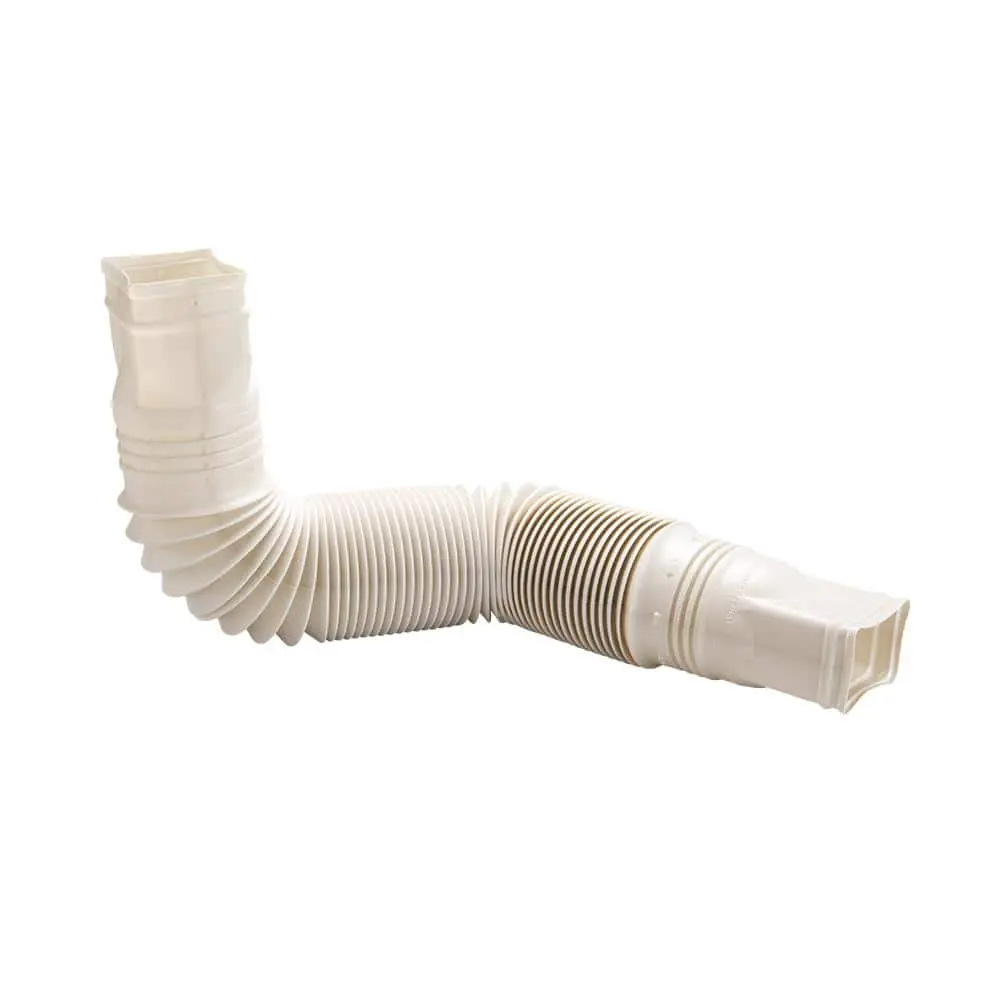 Flex A Spout 55 in. Stone Vinyl Downspout Extension