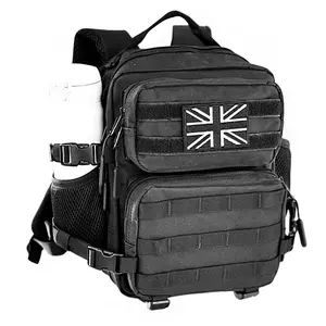 9L Tactical Backpack Large Day Backpack for Men Molle 3 Days Assault Pack Bug Out Bag Water Resistant and Heavy Duty Hiking Treeking Rucksack