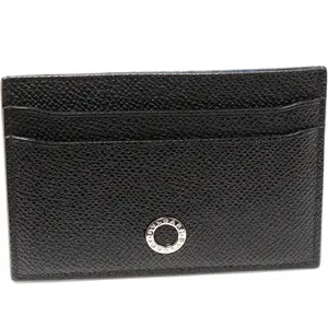 Pre-owned Bvlgari Calfskin Small Leather Goods Calf Bulgari Bulgari Man Card Case 30405