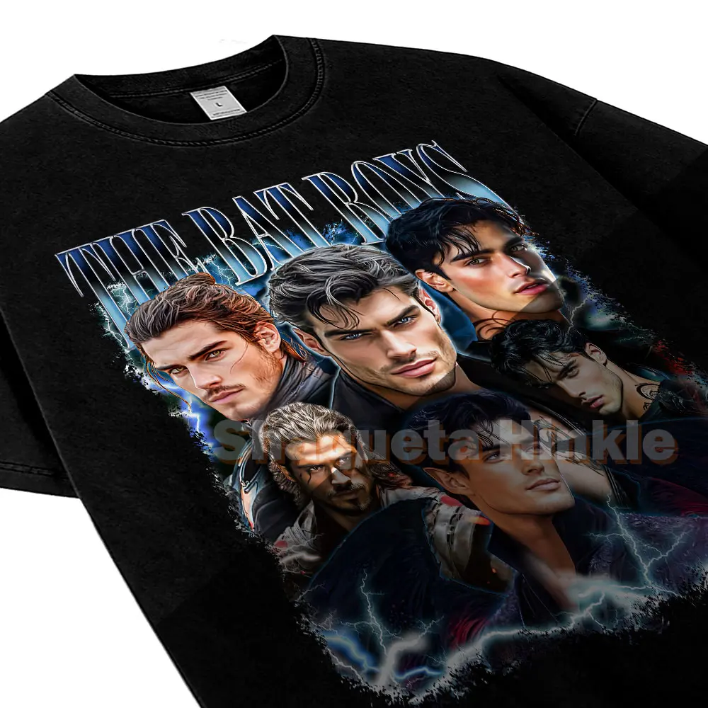 The Bat Boys Comfort Colors Acotar LICENSED SJM Shirt, Rhysand Velaris Acotar Merch City of Starlight Bookish Acotar Shirt, Bookstagram Shirt For Fan