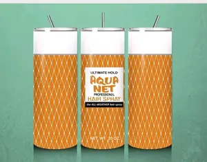 20 oz Orange Aqua Net Tumbler