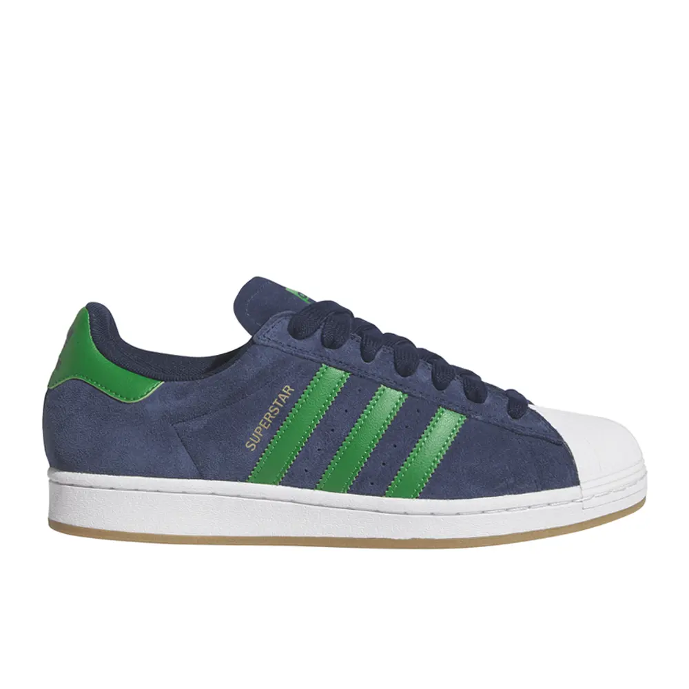 adidas Mens Superstar Skate Sneakers Shoes - Blue