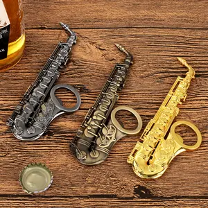 Unique Saxophone Bottle Opener, Music Theme Beer Opener, Gift Box Included, Perfect for Music Lovers, Father's Day, Christmas, Birthday