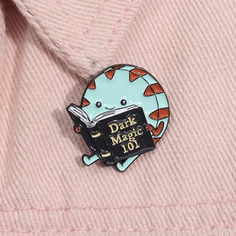 Cute Cartoon Design Brooch, Enamel Pin, Alloy Brooch Pin, Hat Pins Suitable for Backpacks, Jeans, Scarves, Hats Decoration, Trendy All-match & Exquisite Streetwear Brooch for Birthday Gift, Brooch Pin Clip