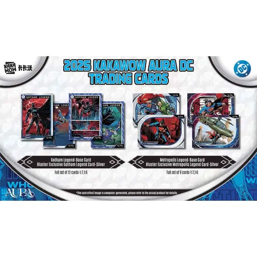 2025 Kakawow DC Aura Blaster Trading Cards - TikTok Shop