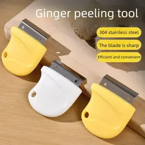 2PCS Home kitchen peeler for ginger, garlic, and yam peeling.