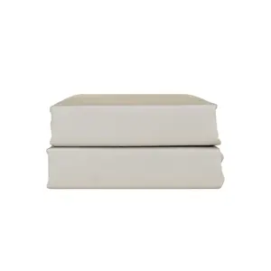 Delite Luxury Bamboo Pillowcase Set - Skin and Hair Friendly, Breathable Fabric, Cooling Effect, Solid Pattern