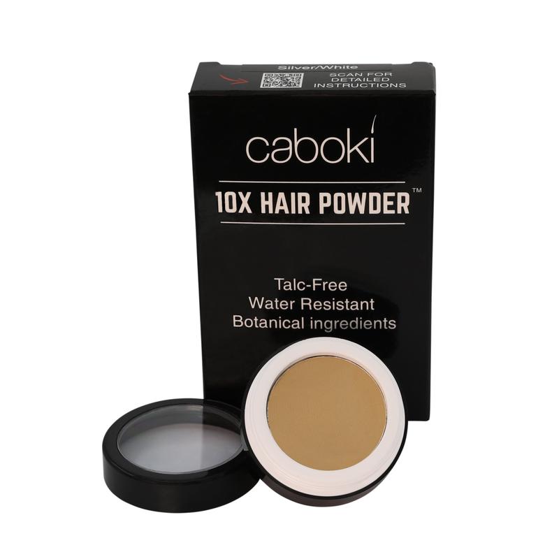 Caboki 10X Hair Powder - LIMIT ONE PER HOUSEHOLD. Full Coverage for Hairline & Thin Areas, Talc-Free Formula, Natural Ingredients, Waterproof, TRIAL SIZE