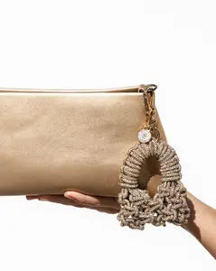 Mini Transformer Bag Charm / Keychain - Champagne Bubbles