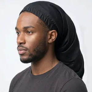 Titan Spandex 27" Dreadlock Cap Men’s Long Hair Cover Stretchable Brown Comfortable