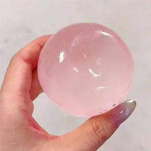 1PC New Stress Relief Toy, Crystal Coconut Oil Squeeze Ball, Handmade Malt Sugar Release Tool, Non-Edible Pressure Relief Device, Squishies, Stress Relief Gadgets