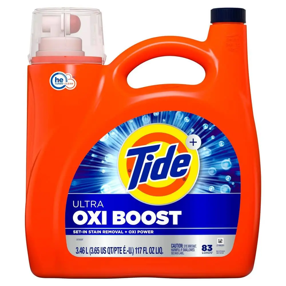 117 oz. HE Ultra Oxi Boost Liquid Laundry Detergent (83-Loads)