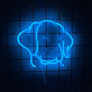 Labrador Neon Sign - Dog Lover LED Wall Light, Shatterproof Pet Decor for Living Room, Vet Office, USB , Dog Gift for Labrador Owners