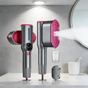 New Year's Gift for 2026: Handheld Garment Steamer, Portable Travel Iron, 7 Modes, LED Display, 5-Second Fast Heating, 90 °   Rotating Handle