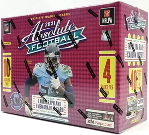 2021 Panini Absolute Football Mega Box with Collectible Cards