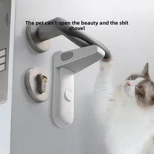 No Drill Child Safety Door Lock Prevents Toddlers from Opening Doors Baby Proof Door Handle Protector