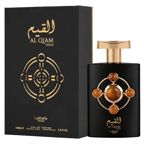 Lattafa Perfumes Al Qiam Gold for Unisex Eau de Parfum Spray, 3.4 Ounce Fragrance