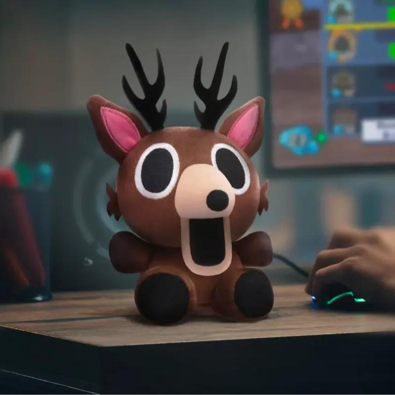 99 Nights in The Forest Plushies - 9.8" Ultra Soft Adorable Stuffed 99Nights Deer Monster Animal Toy, KawaiiAnime Game Character, Cute Gift for Kids & Fans