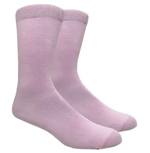 Solid Lavender Dress Socks