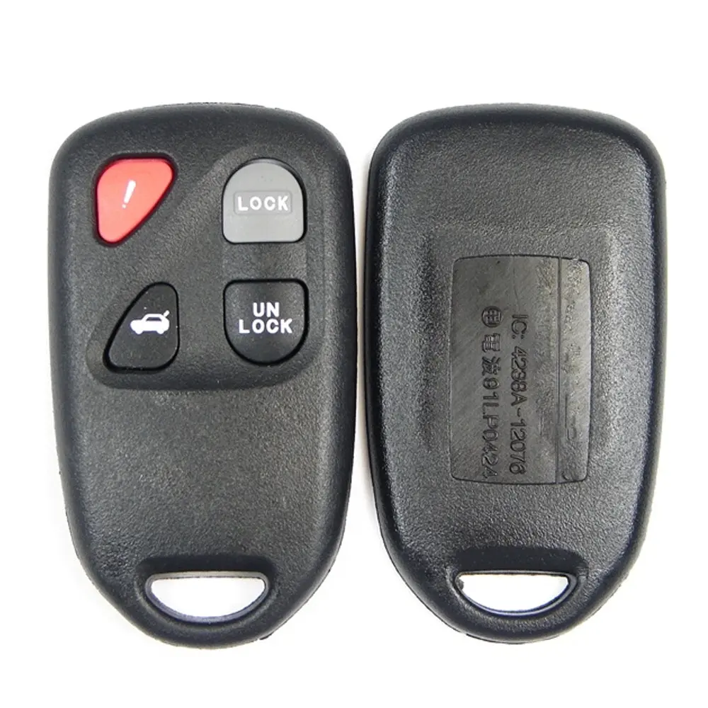 Car Key Cover - Remote Control Shell, Car Key Holder Compatible with 2003-2005 Mazda 4B Vehicles, FCC# KPU41805