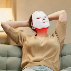 2026 New Light Therapy Mask for Skin Repair, Acne Treatment, Anti-Wrinkle, Portable Skincare Tool, USB Rechargeable, Home Beauty Set Gift, LED Mask