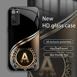 Suitable for [Galaxy S20 Fe] Brand New Personalized Acrylic Phone Case with Custom Letters — Ultra-Slim, Drop-Resistant, Scratch-Proof — Light Luxury Business Style — Premium Acrylic Material — Trendy & Stylish 996