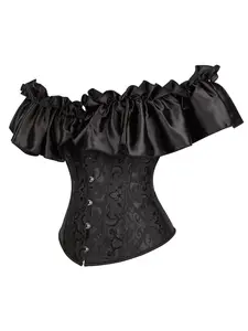 Women's Court Embroidered Body Shaper, Satin Lace Design, Slimming Curve Show, Party Evening Dress, Casual Style, All Seasons