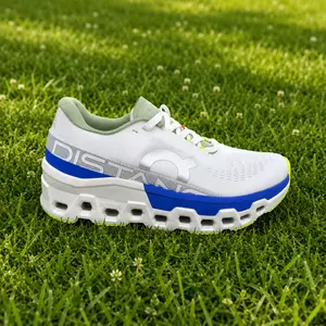 Cloudmonster White Grey Cushion Running Shoes Men Women Breathable Thick Sole Athletic Sneakers
