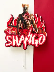 Custom 3D Shango Cake Topper, Shango Party, Cake decoration