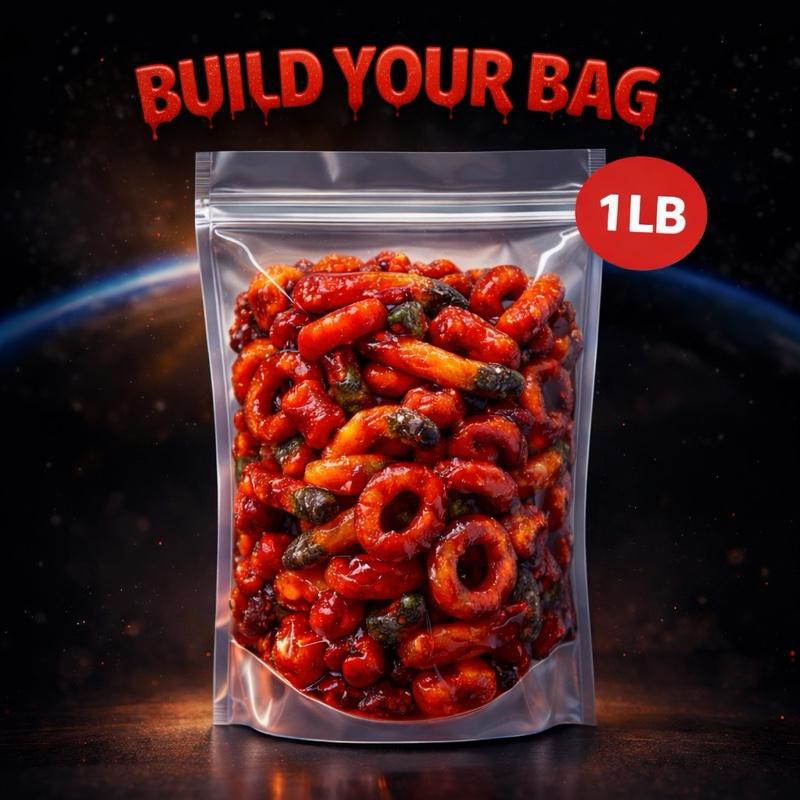 Build Your Chamoy Candy Bag- Pick Gummies- Astro Freeze Treats- Sweet & Spicy Chewy Snack- Fruity Tajin Chili Lime Seasoning Build Your Chamoy Candy Bag- Pick Gummies- Astro Freeze Treats- Sweet & Spicy Chewy Snack- Fruity Tajin Chili Lime Seasoning