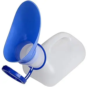 Unisex Potty Urinal for , Portable Urinal for Men and Women, Bedpans Pee Bottle with a Lid and Funnel, Mobile Toilet Urinal for , Old Man,  and  for  Camping Outdoor Travel