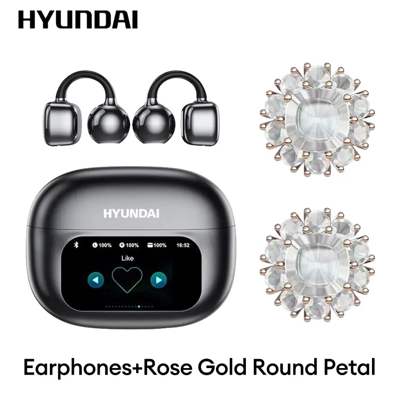 Black+Gold Round Petal