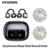 Black+Gold Round Petal