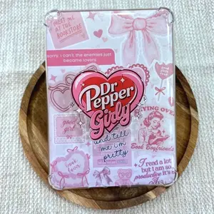 Dr. Pepper Cute Kindle/Phone Grip, Gift for Fans, Dr. Pepper Phone Holder, Trending Kindle Grip, Cute Pepper Accessories for Drink Lovers