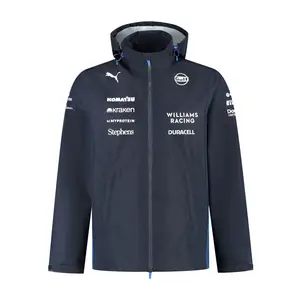 PUMA Mens Williams Racing Rp Rain Jacket Athletic Outerwear Casual - Blue