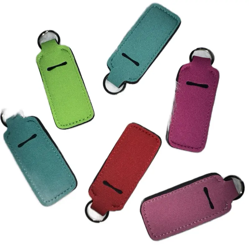 Lipgloss Holder Keychain - Available in Multiple Colors, Includes Clip Attachment, Compact Design for Everyday Use