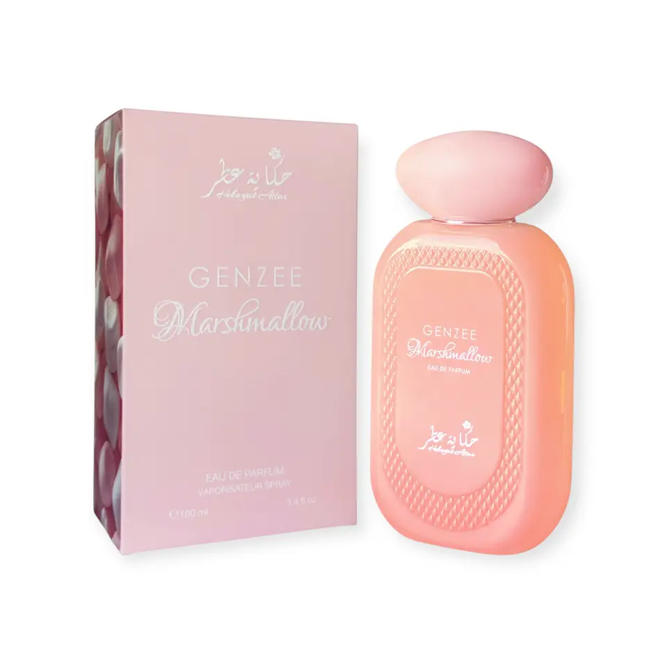 GenZee Marshmallow Eau De Parfum by Hekayat Attar 100ml 3.4 Fl Oz GenZee Marshmallow Eau De Parfum by Hekayat Attar 100ml 3.4 Fl Oz