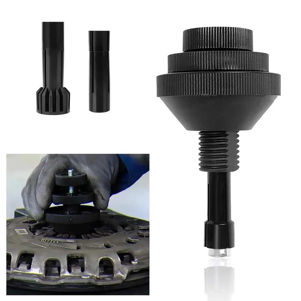 Clutch Alignment Tool,Universal Car Alignment Tool Kit for Most Cars and Light Trucks Clutch,Car Accessories Single Disc Clutch Alignment Plates Tool with 2 Plastic Sleeve