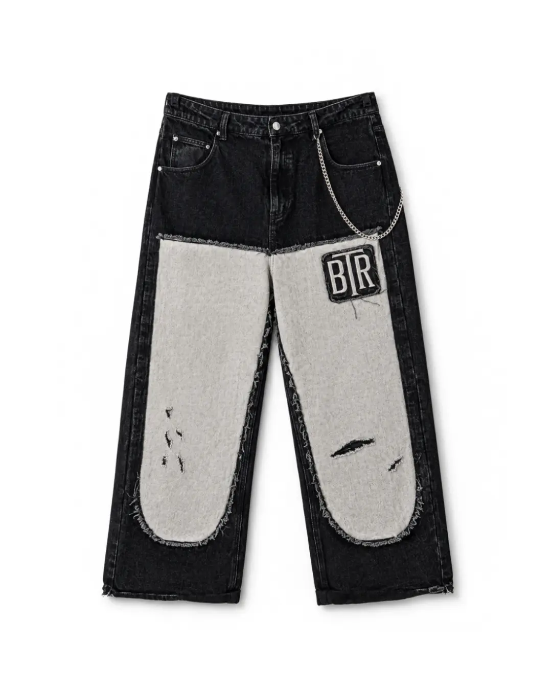 Concrete Cowboy Distressed Jeans