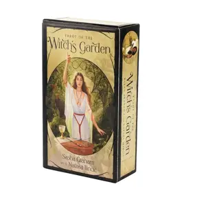Witch's Garden Tarot Deck of 78 Cards for Manifestation and Magic, Unlock Your Inner Magic with Tarot of the Witch's Garden