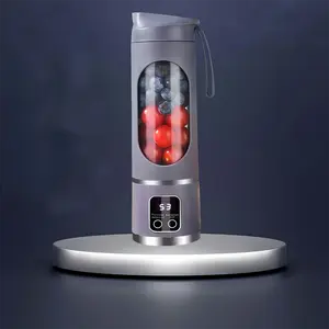 Portable Smart Juicer Blender with LED Display – Leak-Proof Compact Smoothie Maker for Shakes, Baby Food & Liquid Diets | Home & Travel Use